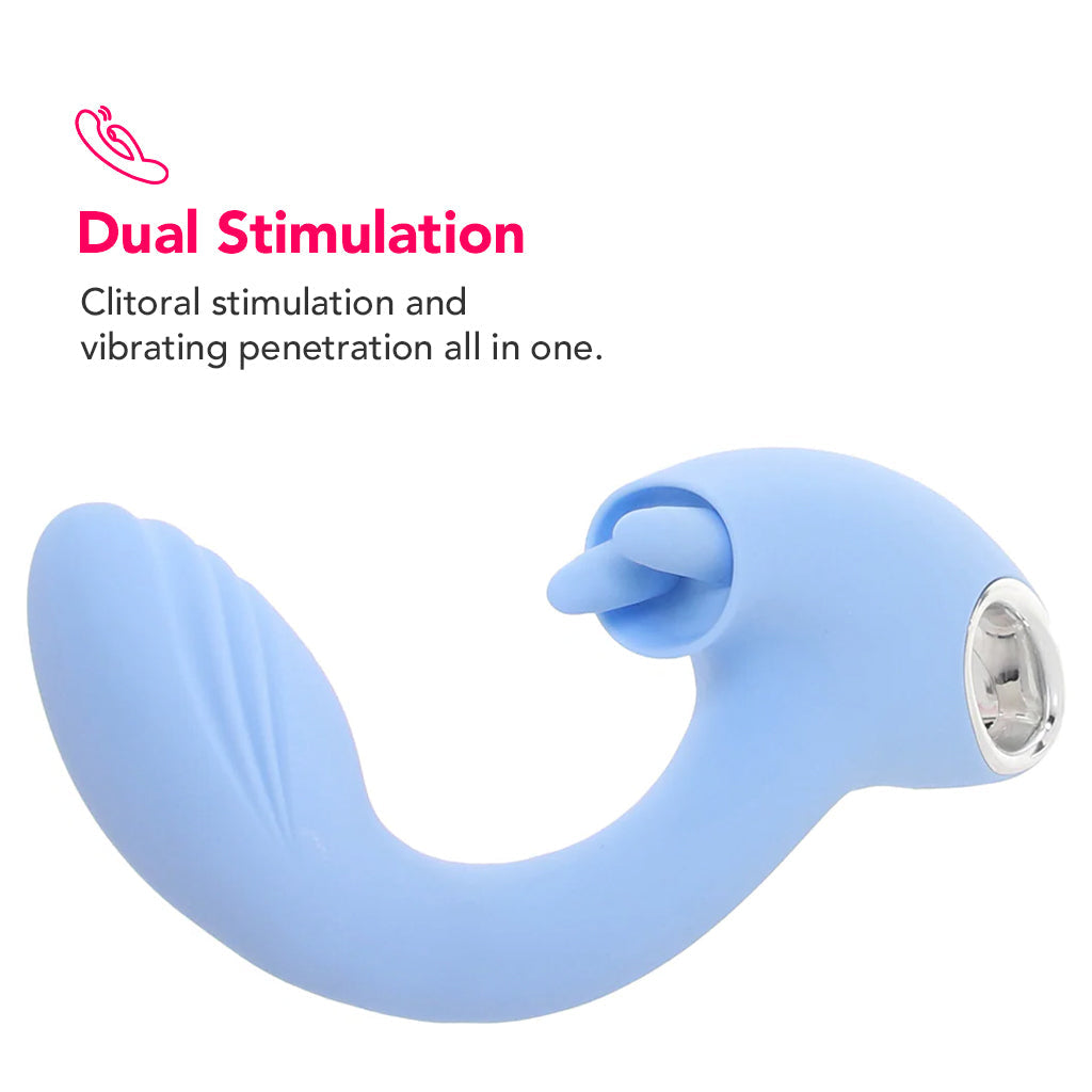 Playboy Sapphire Sky Rabbit Vibe Vibrators > Rabbit Vibrators - Tophatter Daily Deals